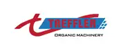 Trefflen logo with a red stylized 't' and blue 'TREFFLEN' text and the slogan 'ORGANIC MACHINERY'.